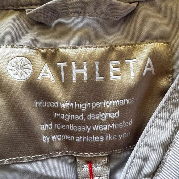 Athleta Rain to Shine‎ Jacket Twilight Lilac Oversized XXS - Picture 9 of 10